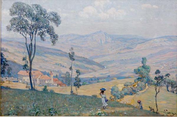 Janis Rozentals Italian Landscape oil painting picture